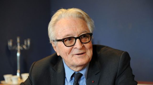 Former French Foreign Minister Roland Dumas 